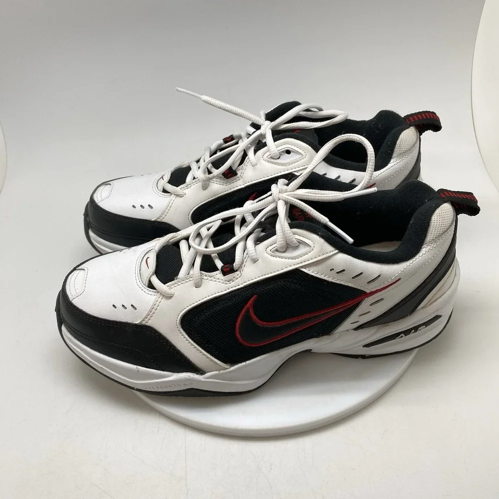 Nike Sneakers Mens 11 W Air Monarch IV 416355-101 White Casual Athletic Shoes